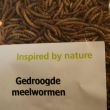 gedroogde meelwormen