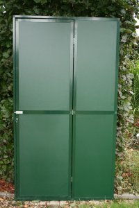 volledig gesloten deurpaneel met acp