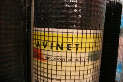 PROMO zwart geplastificeerde draad avinet  -10%